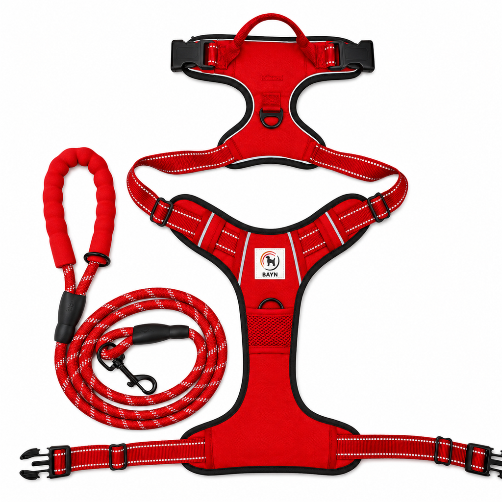 BAYN No-Pull Dog Harness & Leash Set