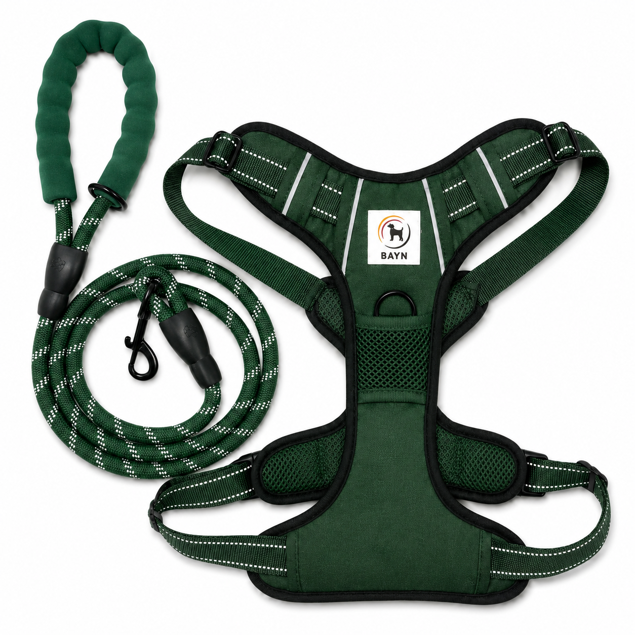 BAYN No-Pull Dog Harness & Leash Set