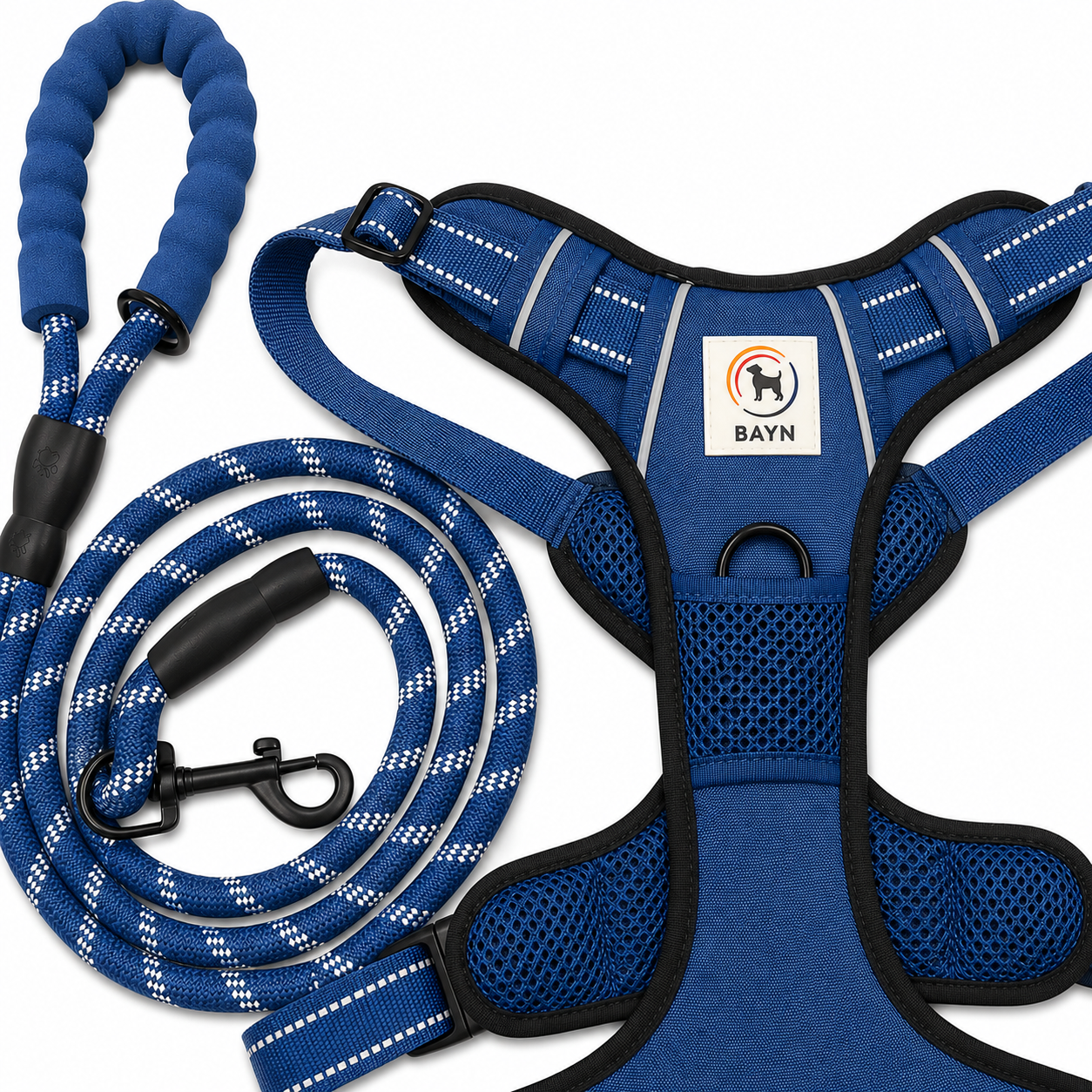 BAYN No-Pull Dog Harness & Leash Set