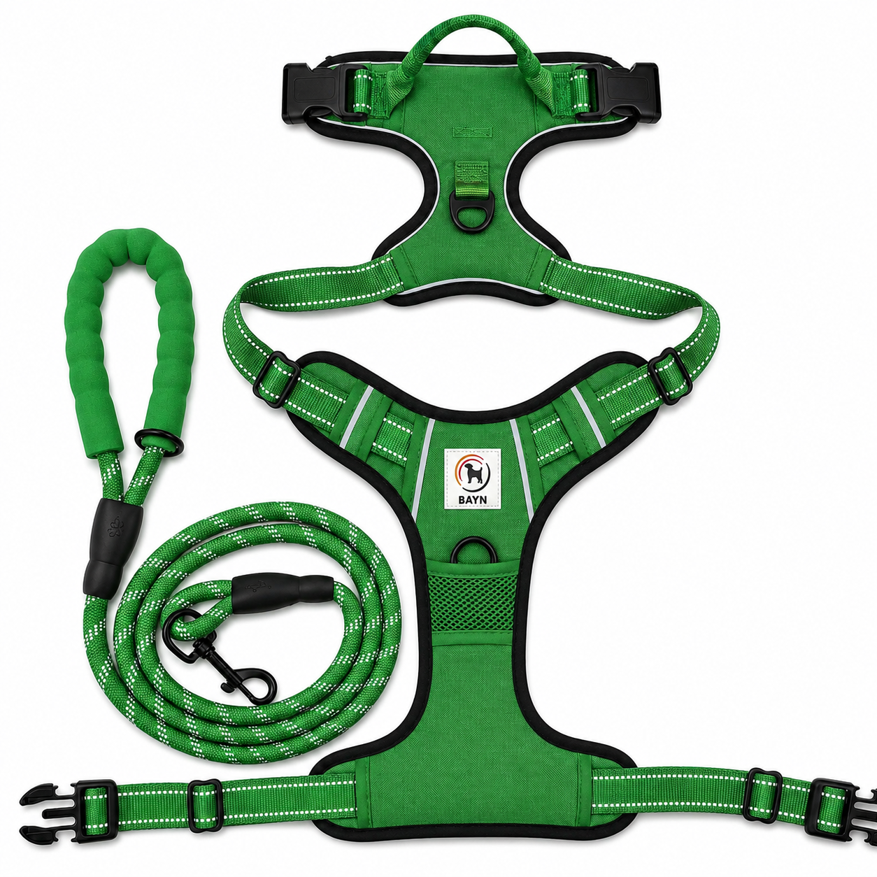 BAYN No-Pull Dog Harness & Leash Set